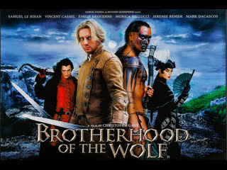 brotherhood of the wolf (le pacte des loups. brotherhood of the wolf) 2001 1080p france (historical adventure mystical drama)